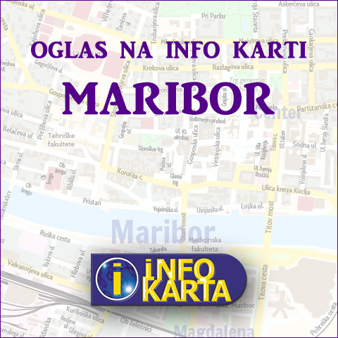 Oglas na Info karti Maribor